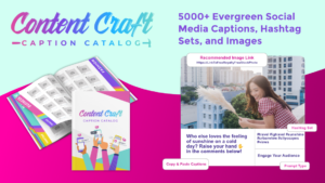 content craft caption catalog